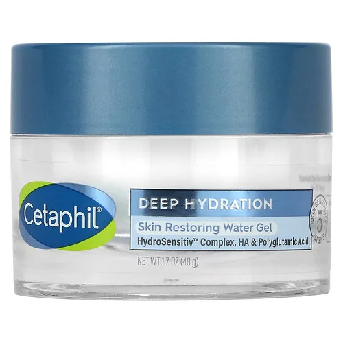 Cetaphil, Hidratación profunda, Gel de agua restaurador de la piel, 48 g (1,7 oz)