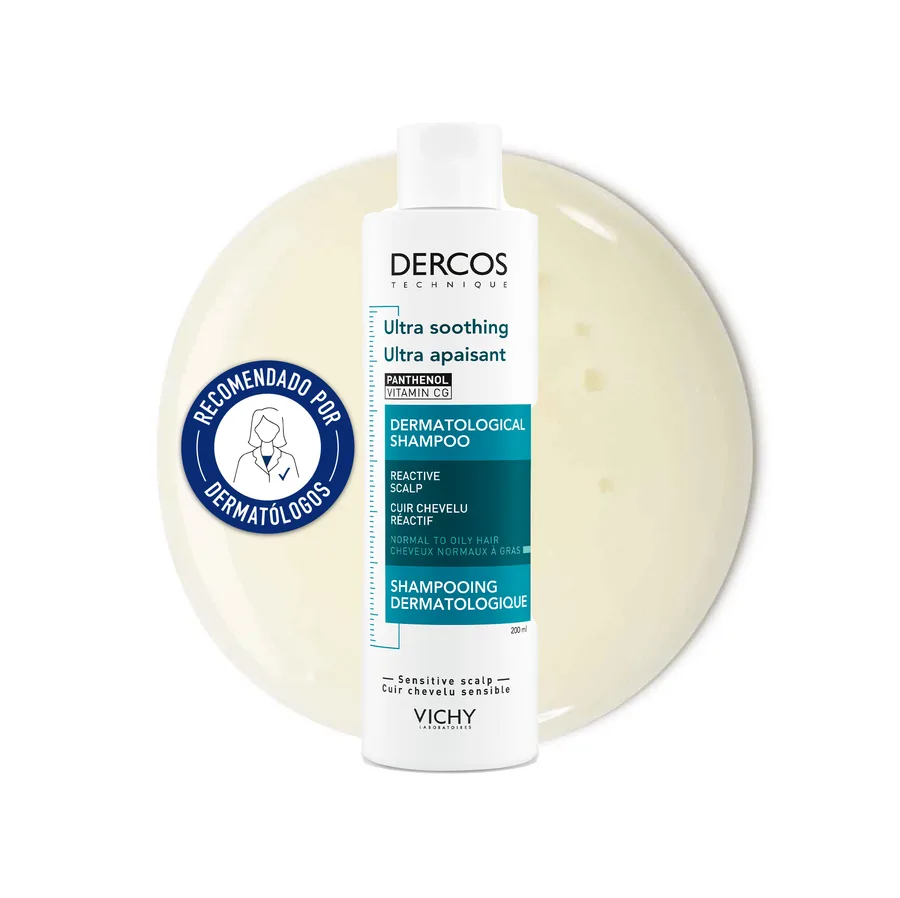 Dercos Champú Ultra Calmante Cabello Graso 200 ml