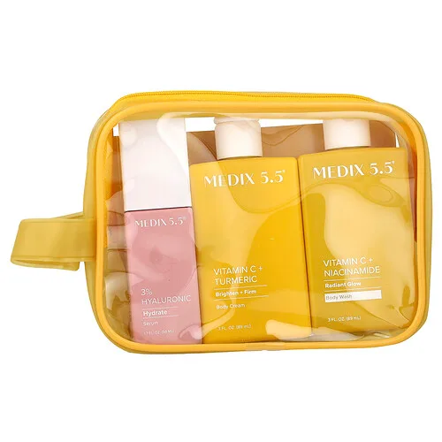 Medix 5.5, Set de viaje Glow On-The-Go, 4 piezas