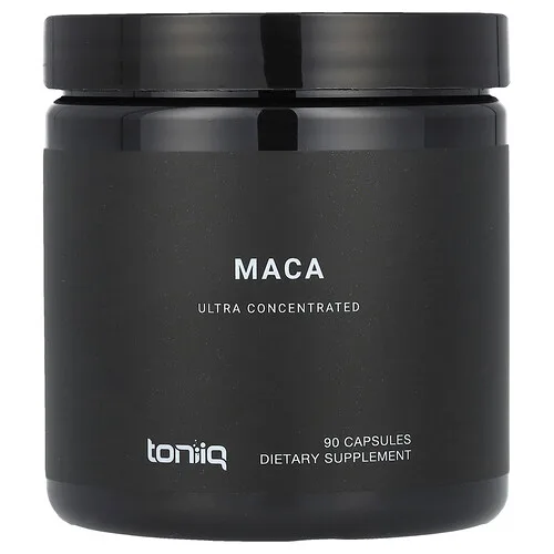 Toniiq, Maca, 90 cápsulas (500 mg por cápsula)