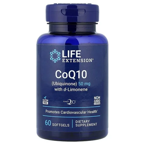 Life Extension, CoQ10 con D-limoneno, 60 cápsulas blandas