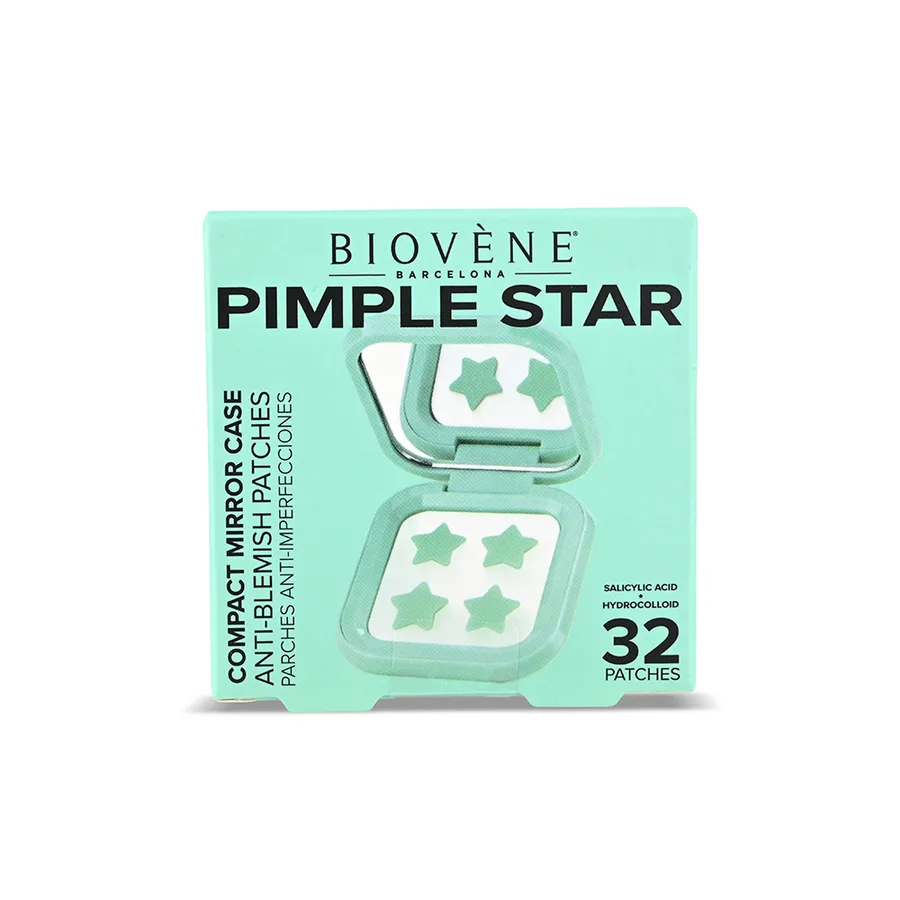 Pimple Star Parches Con Estuche Espejo