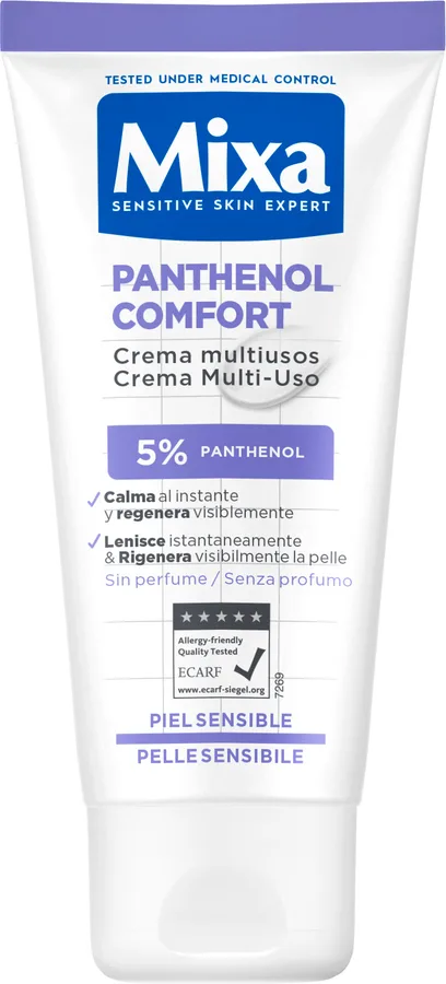 Crema Multiusos Panthenol Comfort Piel Sensible 50 ml