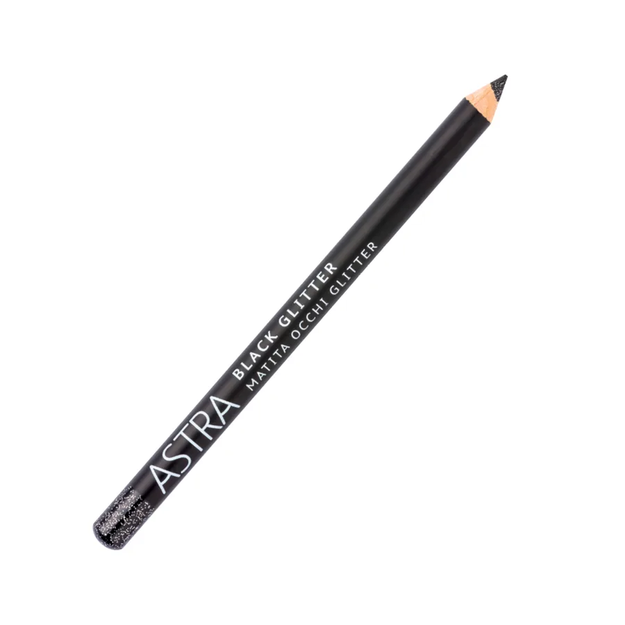 Black Glitter Lápiz de Ojos Astra