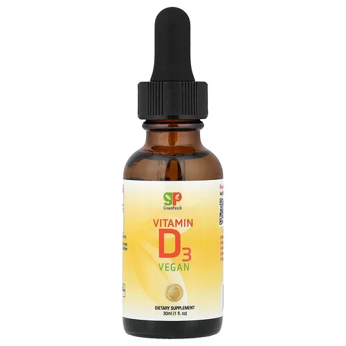 GreenPeach, Vitamina D3 vegana, 30 ml (1 oz. líq.)
