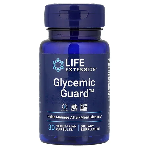 Life Extension, Protector glucémico, 30 cápsulas vegetales