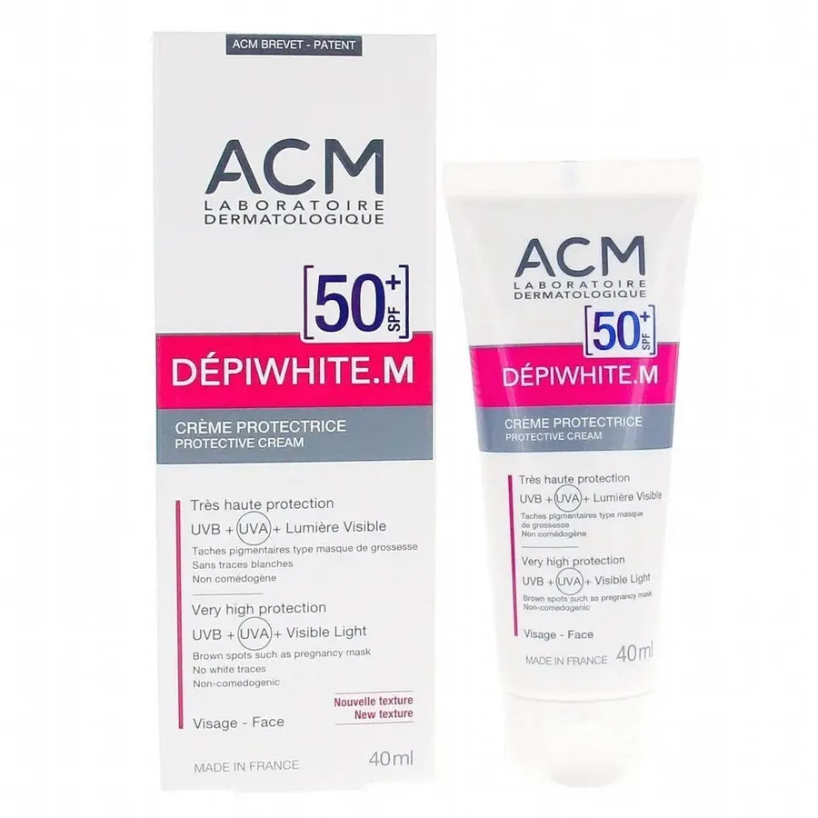 ACM Depiwhite M Crema Despigmentante Protectora SPF 50+ Invisible 40 ml