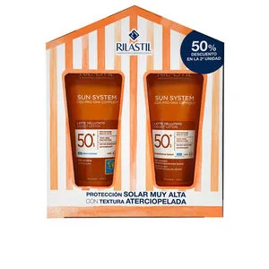 SUN SYSTEM SPF50+ BABY leche velluto pack 2 x 200 ml