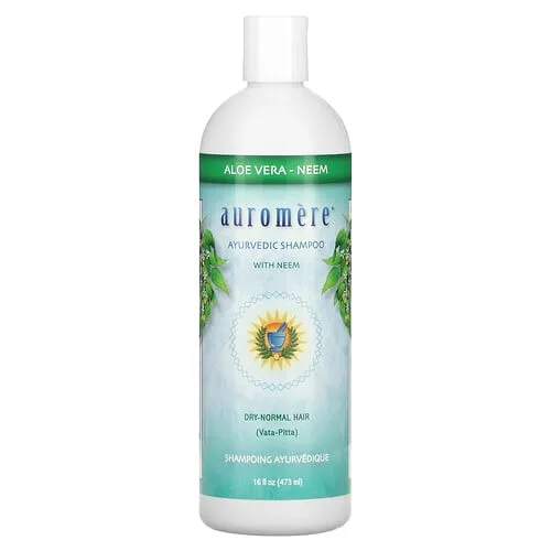 Auromere, Champú ayurvédico con nim y aloe vera, 473 ml (16 oz. líq.)