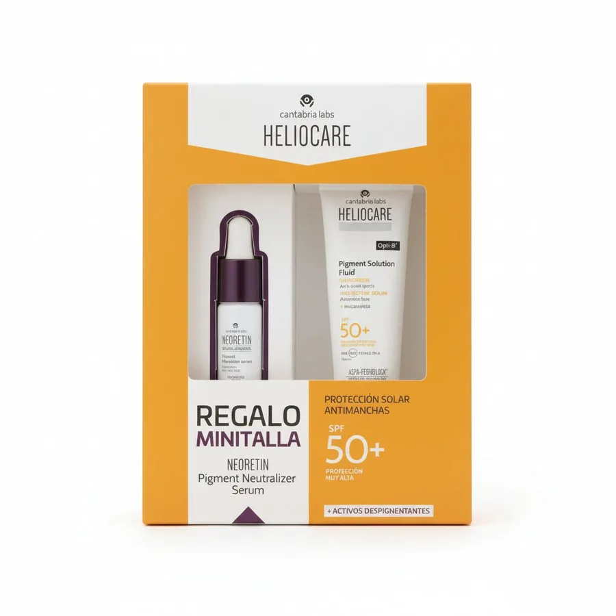 Heliocare 360 Pigment Solution Fluid SPF50+ Antimanchas 50 ml + Neoretin Discrom Concentrate 10 ml de Regalo