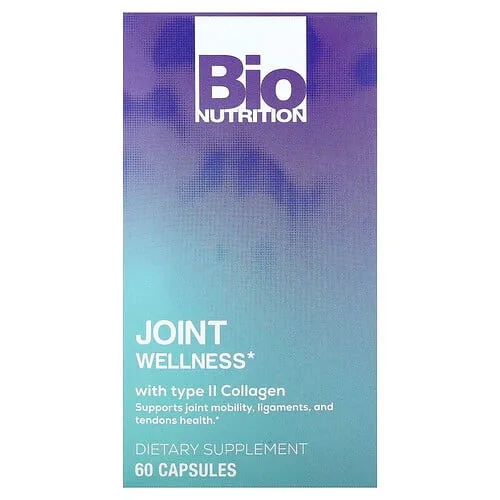 Bio Nutrition, Bienestar de las articulaciones con colágeno de tipo II, 60 cápsulas
