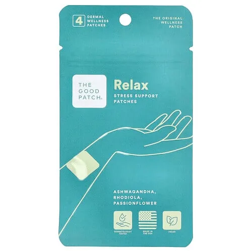 The Good Patch, Relax, 4 parches para el bienestar dérmico