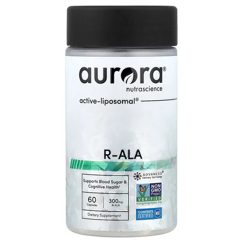 Aurora Nutrascience, R-ALA, 60 cápsulas