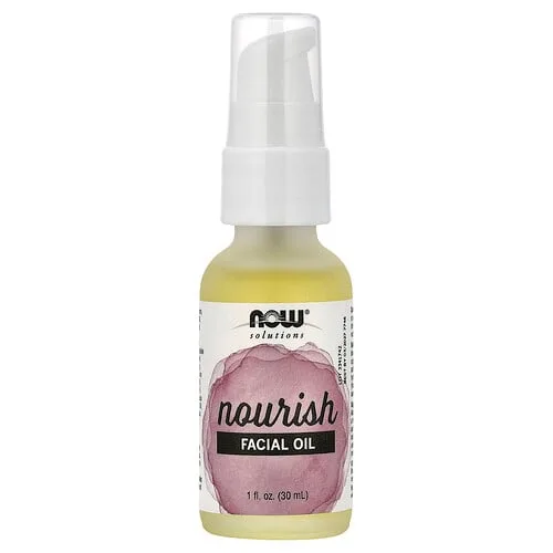 NOW Foods, Solutions, Aceite facial, Nutritivo, 30 ml (1 oz. líq.)