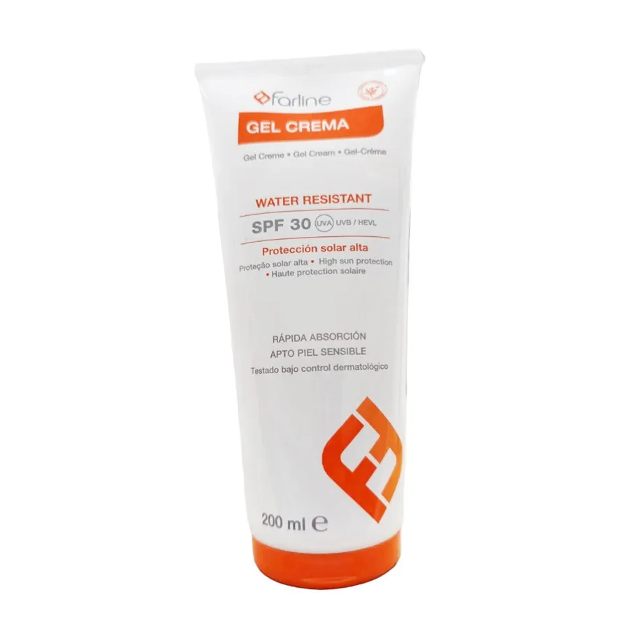 Farline Protector Solar Gel Crema Corporal SPF30 200 ml
