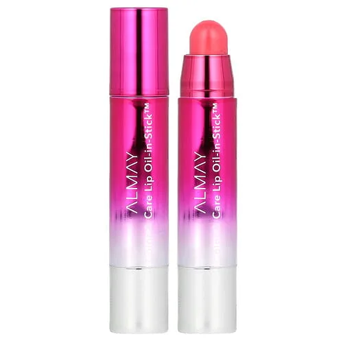 Almay, Aceite en barra para labios Color & Care, Esmalte 120 Rosy Glaze, 2,5 g (0,09 oz)
