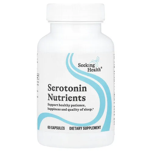 Seeking Health, Nutrientes para la serotonina, 60 cápsulas