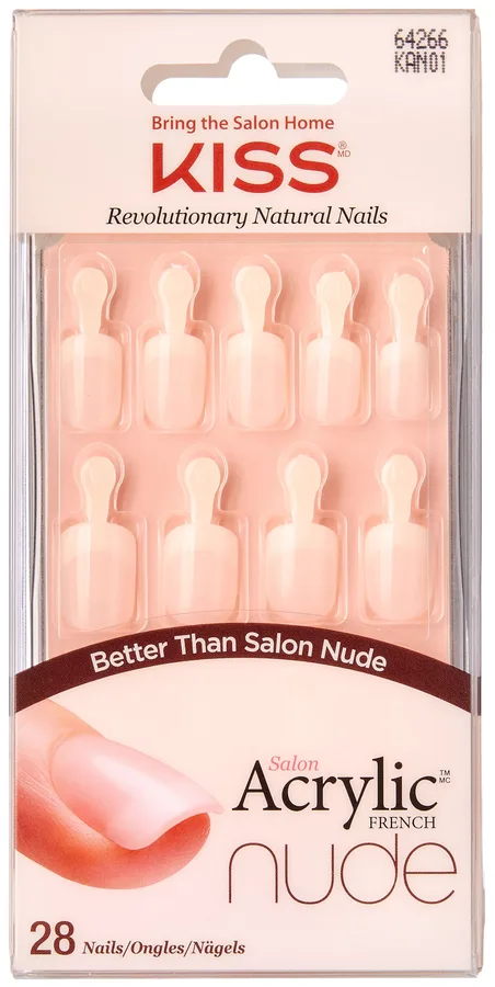 Salon Acrylic Nude Uñas Postizas