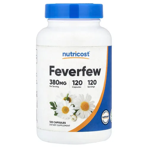 Nutricost, Santamaría, 380 mg, 120 cápsulas