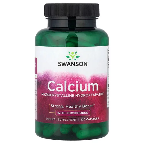Swanson Vitamins, Calcio`` 120 cápsulas