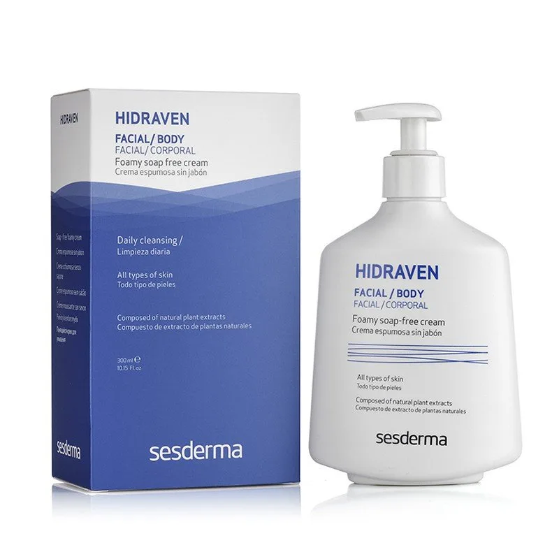 Hidraven Crema Espumosa Sin Jabón 300 ml