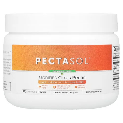 Econugenics, Pectina cítrica modificada PectaSol®, Infusión de lima, 184 g (6,48 oz)