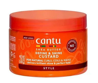 Shea Butter Define And Shine Custard Gel de Definición y Brillo de Rizos 340 gr