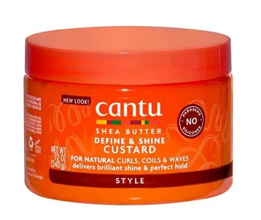 Shea Butter Define And Shine Custard Gel de Definición y Brillo de Rizos 340 gr