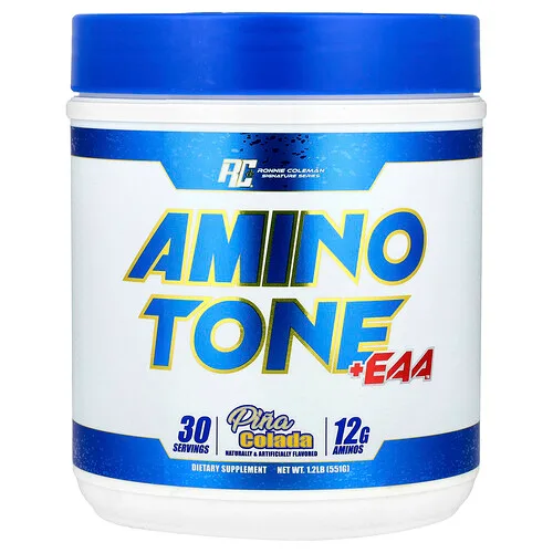 Ronnie Coleman, Signature Series, Amino Tone + EAA™, Piña colada, 551 g (1,2 lb)
