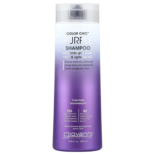 Giovanni, Color Chic™, Champú morado, 399 ml (13,5 oz. líq.)