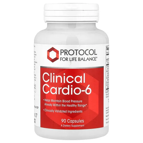 Protocol for Life Balance, Cardio-6 clínico, 90 cápsulas