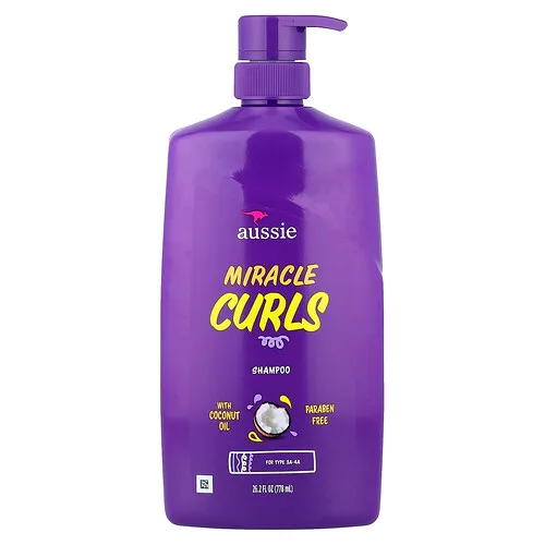 Aussie, Miracle Curls, Champú con coco y aceite de jojoba, 778 ml (26,2 oz. líq.)