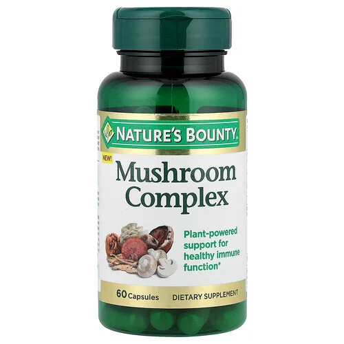 Nature's Bounty, Complejo de hongos`` 60 cápsulas
