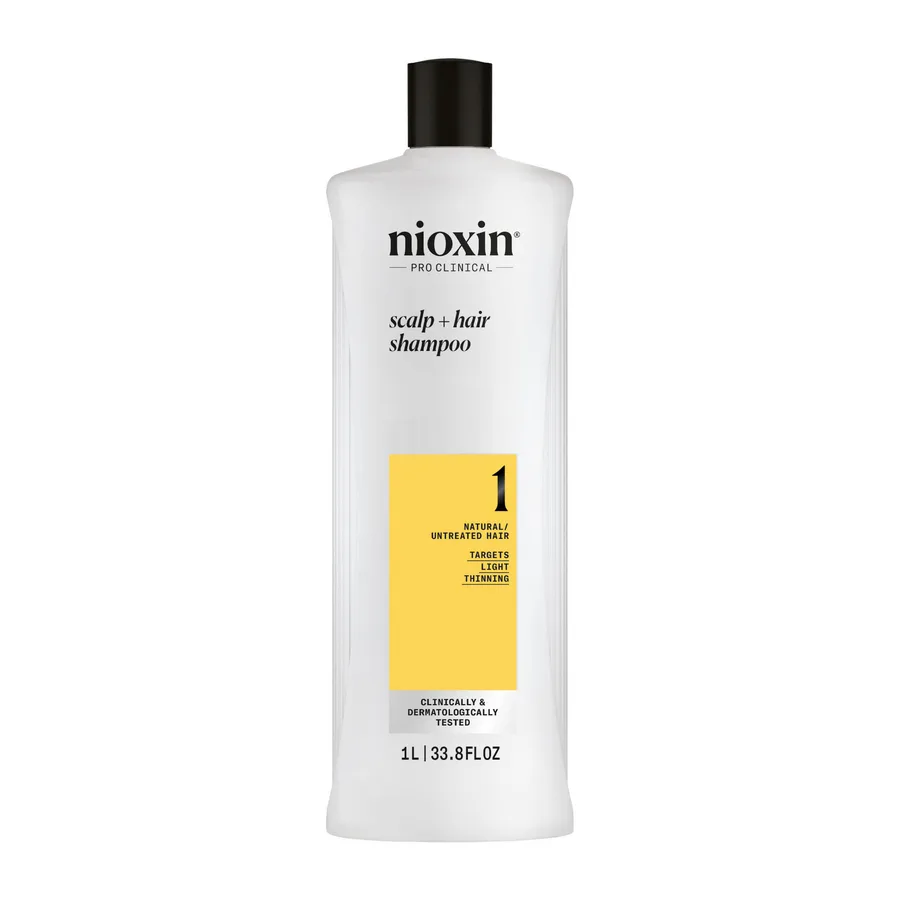 Sistema 1 Champú Cabello Natural con Debilitamiento Leve 1000 ml