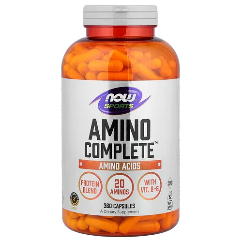 NOW Foods, Sports, Amino Complete™, 360 cápsulas