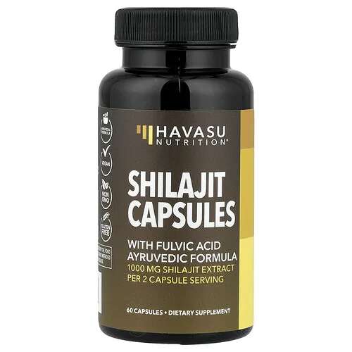 Havasu Nutrition, Shilajit, 60 cápsulas
