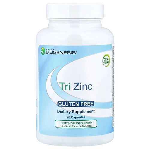 Nutra BioGenesis, Tri Zinc`` 90 cápsulas