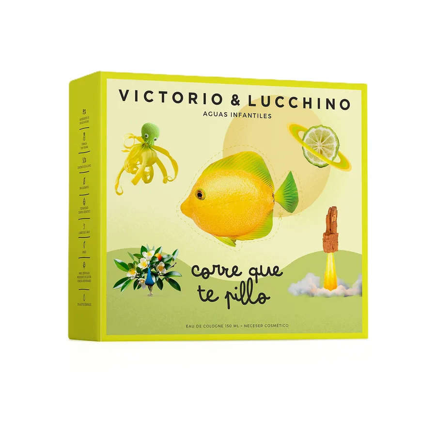 Aguas Infantiles Corre que te pillo Eau de Cologne Estuche de regalo 150 ml