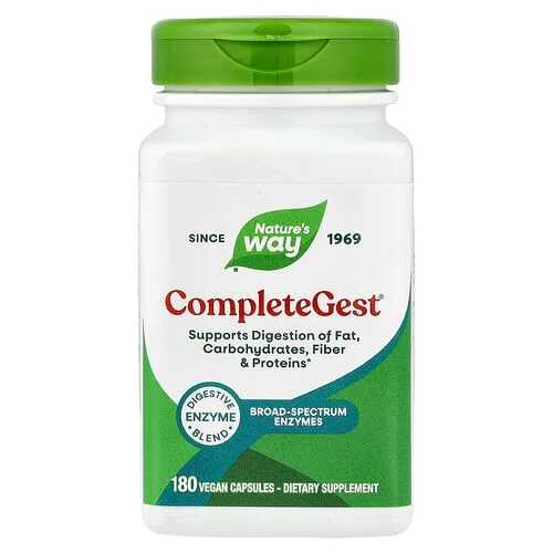 Nature's Way, CompleteGest®, 180 cápsulas veganas