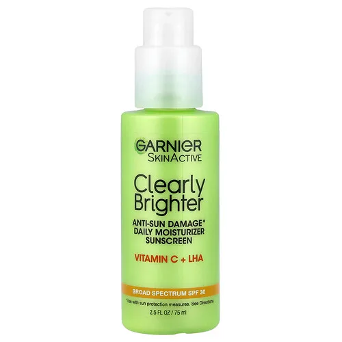 Garnier, SkinActive, Humectante de uso diario contra el daño solar, FPS 30, 75 ml (2,5 oz. líq.)