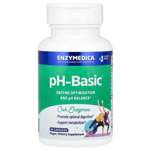 Enzymedica, pH-básico`` 90 cápsulas