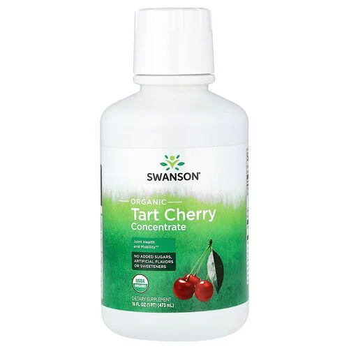 Swanson Vitamins, Concentrado de cereza ácida orgánica, 473 ml (16 oz. líq.)
