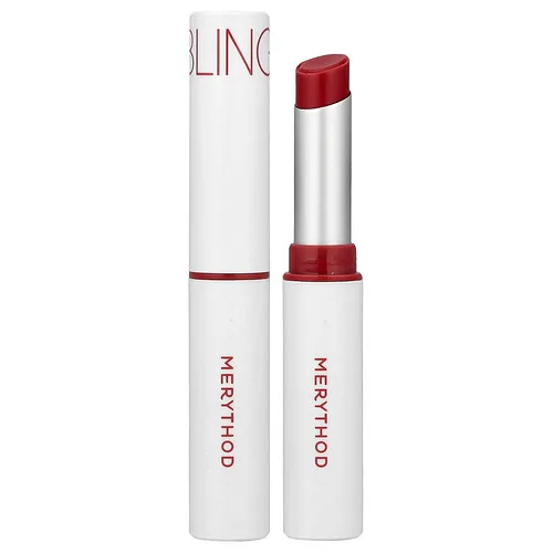Merythod, Bling Chu, Bálsamo labial con color, 04 Salmón chacha, 3,3 g (0,12 oz)