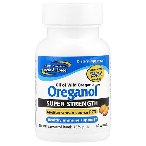 North American Herb & Spice, Oreganol™, Superconcentración, 60 cápsulas blandas
