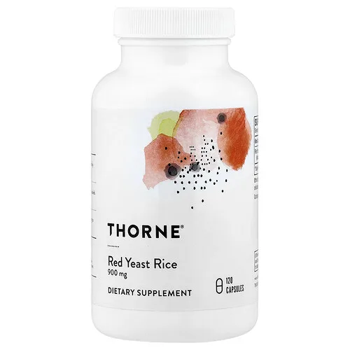 Thorne, Arroz de levadura roja, 900 mg, 120 cápsulas