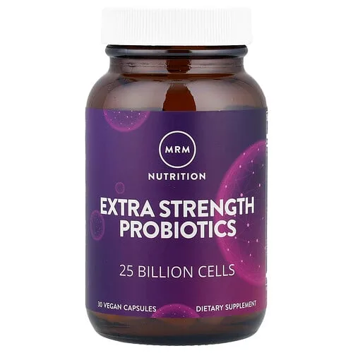 MRM Nutrition, Probióticos, 25.000 millones de células, 30 cápsulas veganas