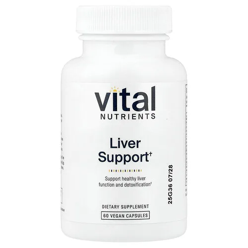Vital Nutrients, Refuerzo hepático`` 60 cápsulas veganas