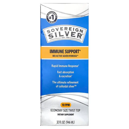 Sovereign Silver, Bio-Active Silver Hydrosol™, 946 ml (32 oz. líq.)