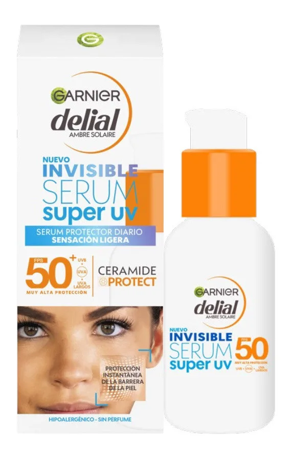 Delial Serum Invisible Super UV SPF50 Protector Diario Sensación Ligera 30 ml