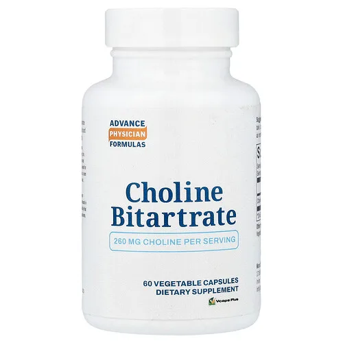 Advance Physician Formulas, Bitartrato de colina, 260 mg, 60 cápsulas vegetales